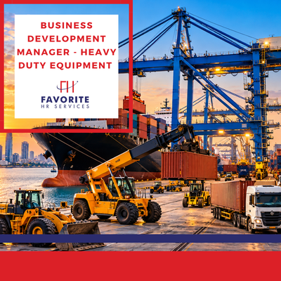 Business Development Manager - Heavy Duty Equipment